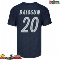 Camisa de Futebol Estados Unidos Folarin Balogun #20 Equipamento Secundário Mundo 2026 Manga Curta